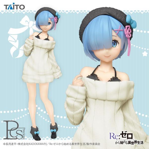 RE:Zero Starting Life Another World: REM Knit Dress Ver. Figure-Renewal, Taito