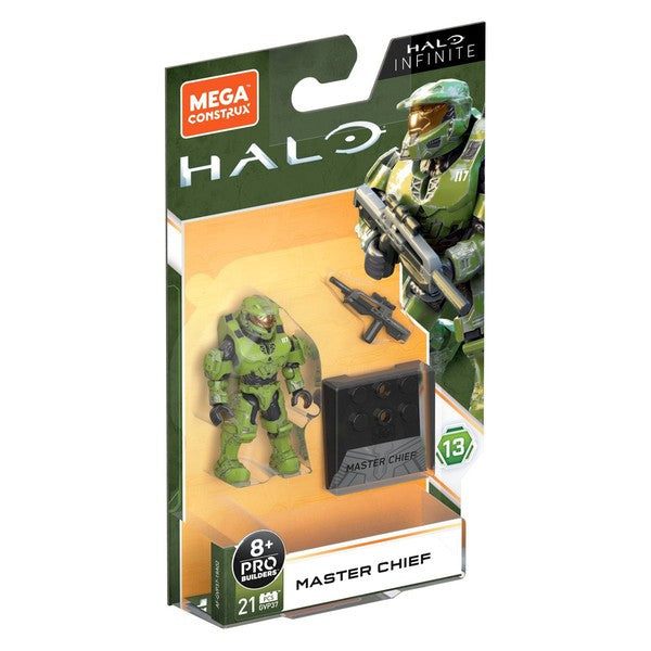 MegaConstrux Halo Heroes Mini Figura Master Chief Serie