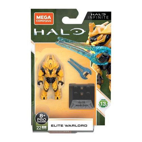 MegaConstrux Halo Heroes Mini Figura Elite Warlord Serie