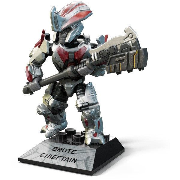 MegaConstrux Halo Heroes Mini Figura Brute Chieftain Serie