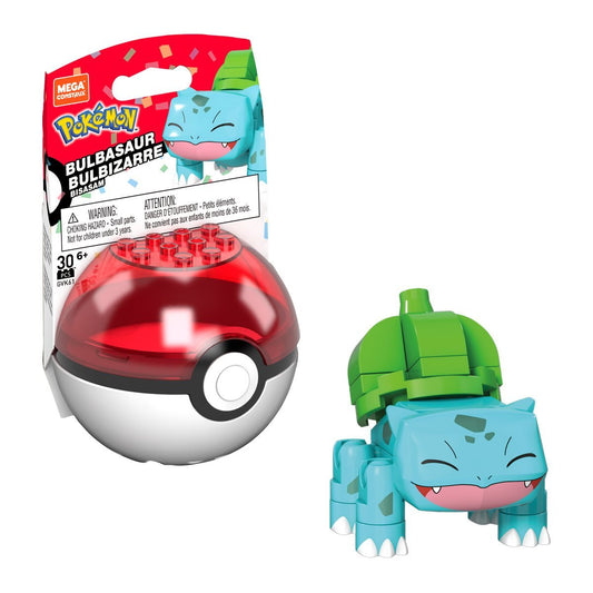 Pokémon Pokébola Bulbasaur Aniversario MEGA CONSTRUX piezas