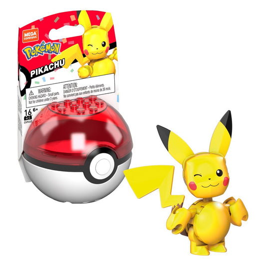 Pokémon Pokébola Pikachu Aniversario MEGA CONSTRUX piezas