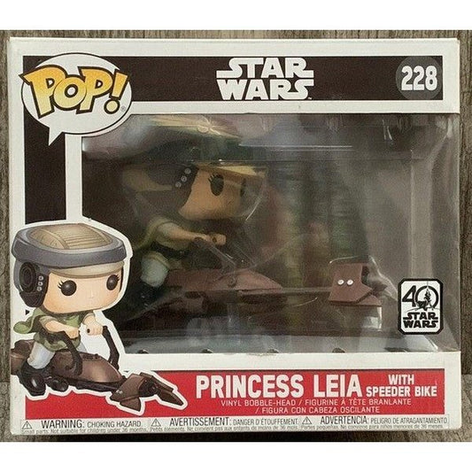 Funko Star Wars Princess Leia speeder biker