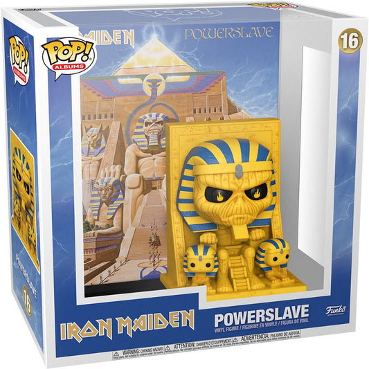 FUNKO - 16, Iron Maiden - Powerslave Pop! Album Figura con Case