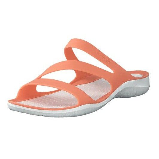 CROCS Sandalia Mujer Swiftwater, Papaya, Talla