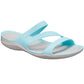 CROCS Sandalia Mujer - Swiftwater, Celeste, Talla w6