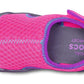 Crocs - Sandalia para niña (Swiftwater sandal K), talla: c12 (29-30)