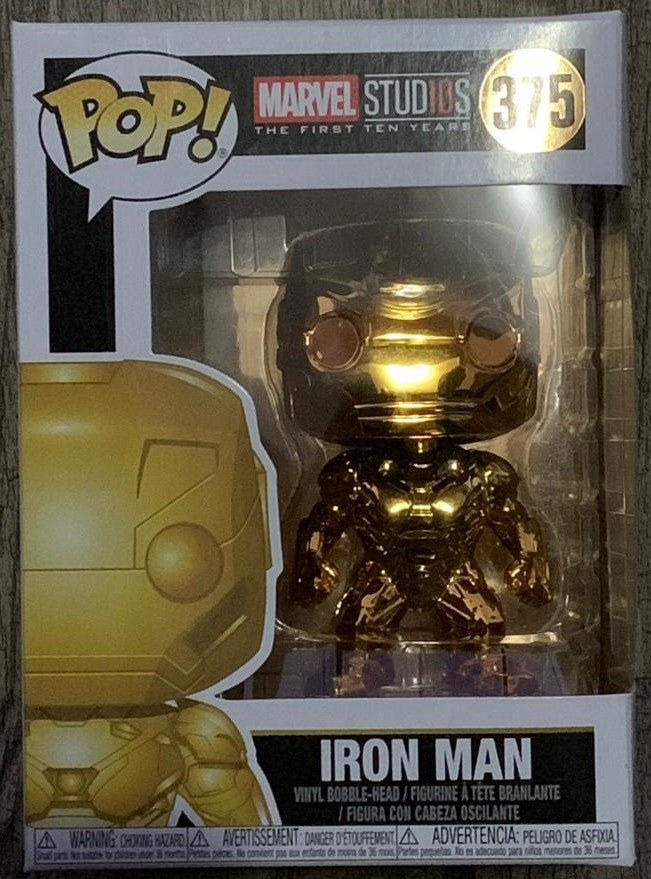 Funko - Marvel - 375, Iron Man (Dorado) - The Gift Shop Costa Rica