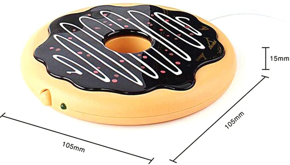 Calentador de taza en forma de dona