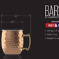 BAR 340 - 4 Moscow Mule - Tamaño Shot