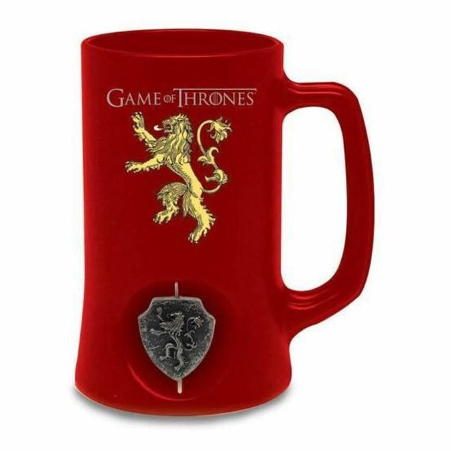 Jarra Game Thrones Emblema Familia Lannister