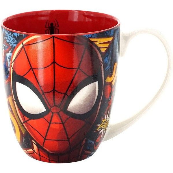 Jarra Spider-Man con fondo Rojo Cerámica
