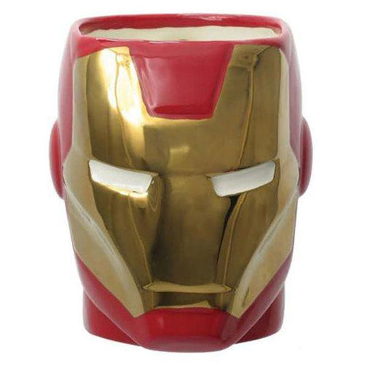 Jarra Cabeza de Iron Man Head Cerámica