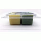 Cera aromática doble fragancia Mango/Piña Albahaca/Bergamota