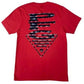 Columbia Camiseta para hombre PFG, marga corta Men's Valon SS T-shirt color: palo rosa, talla: M.