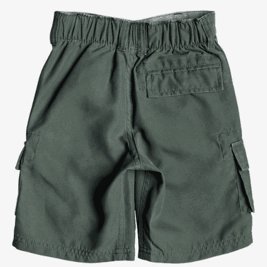 Short Quiksilver Niños Verde prelavado