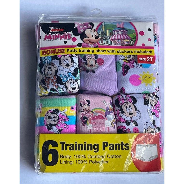 Disney Minnie Calzones de Entrenamiento Paquete Talla