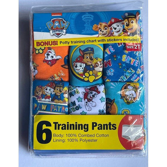 Nickelodeon PAW Patrol Calzoncillos de Entrenamiento Paquete Talla