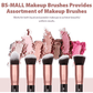 Set de 14 brochas para maquillaje sintéticas