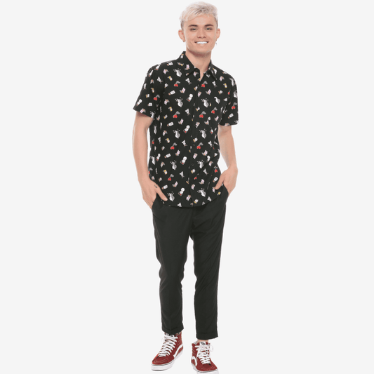 Camisa con iconos de BT