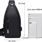 Bolso cruzado con puerto de carga USB - The Gift Shop Costa Rica