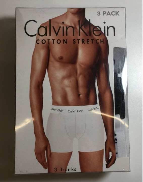 Boxer Calvin Klein, 3 unid, color: gris, negro y blanco. - The Gift Shop Costa Rica