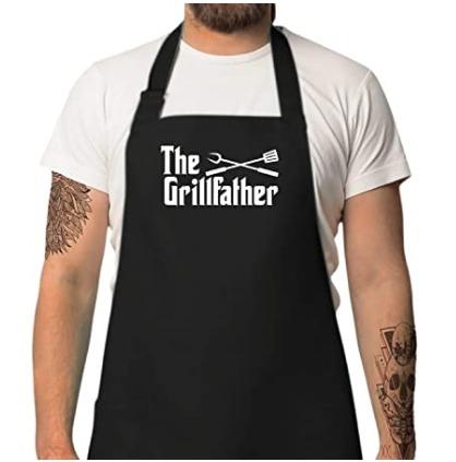 Delantal parrillero - The GrillFather (El papá de las parrillas) - The Gift Shop Costa Rica