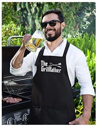 Delantal parrillero - The GrillFather (El papá de las parrillas) - The Gift Shop Costa Rica