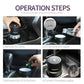 Difusor de aceite para carro con capacidad de 90ml, Aromacare. Color: Negro - The Gift Shop Costa Rica