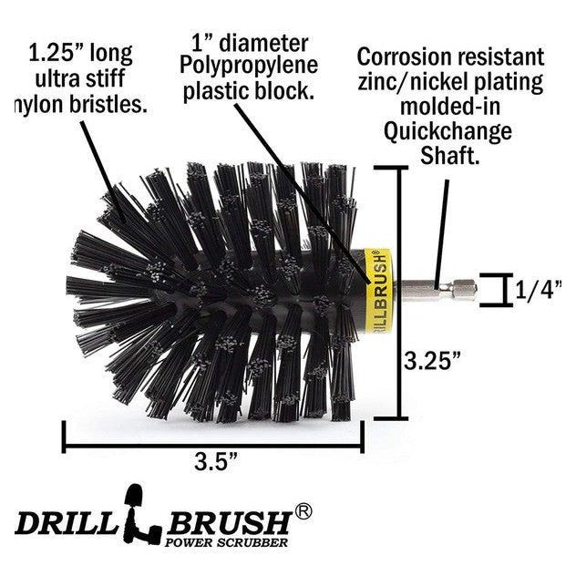 Drillbrush Cepillo limpiador de parrilla