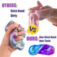 EASYCITY Fluffy Slime Huevo de pascua multicolor huevo oz