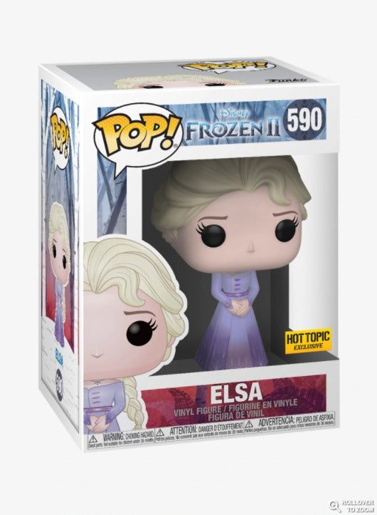 Funko - 590, Disney - Frozen 2 Elsa