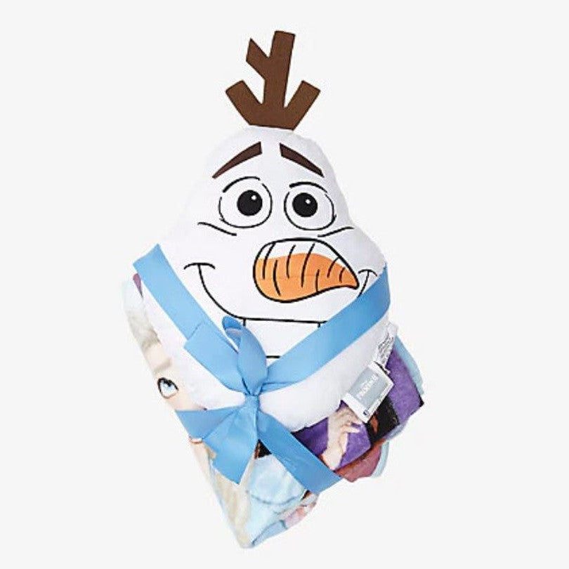 Set de cobija: Frozen con almohada Olaf.
