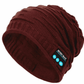 Gorro con audífonos integrados, varias funciones incluido bluetooth, color: rojo. - The Gift Shop Costa Rica