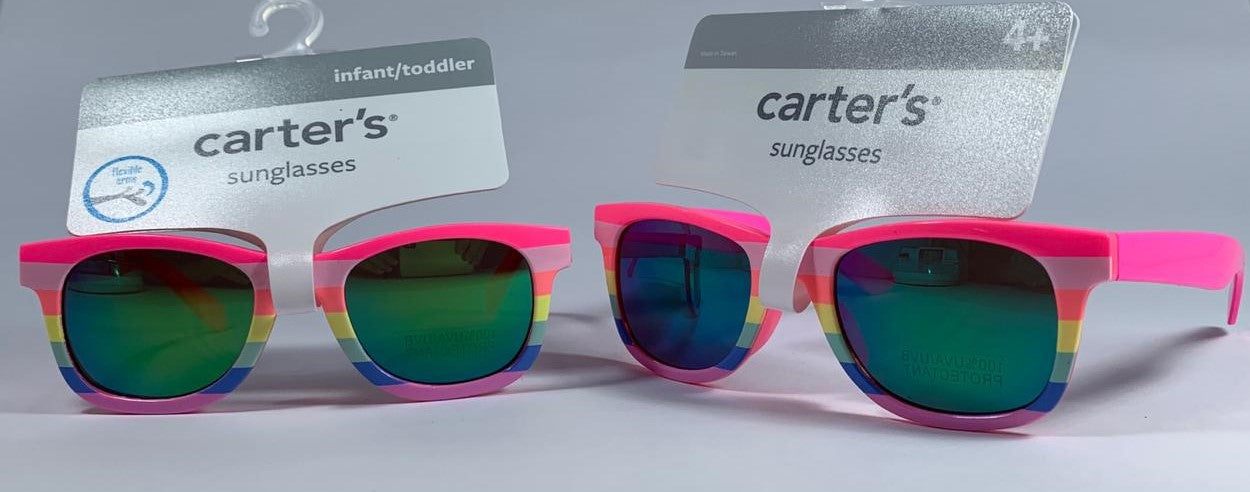 Lente niña Carter´s rosado rayas arco iris, +4 - The Gift Shop Costa Rica