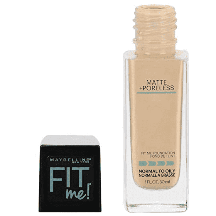 Base líquida Mate Fit de Maybelline, color: Light Beige