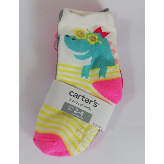 Medias de Bebe - Carters - Dinosaurios (3 Pares) - The Gift Shop Costa Rica