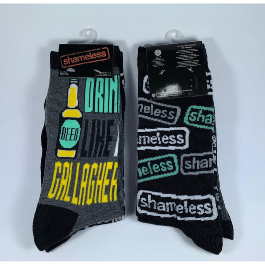 Medias de Hombre - Shameless - 2 pares (1 Cerveza, 1 Shameless) - The Gift Shop Costa Rica