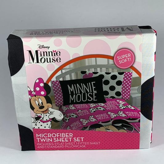 Set de sabanas individual de Minnie Mouse