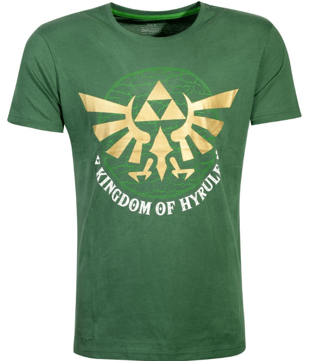 Camiseta Legend of Zelda - Golden Hyrule (Oficial), Talla M - The Gift Shop Costa Rica