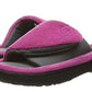 Pantuflas tela isotoner Signature, color: Gris con rosado, talla LG - The Gift Shop Costa Rica