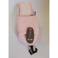 Pantuflas tela para mujer, color: rosada con blanco - The Gift Shop Costa Rica
