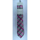Corbata Perry Ellis Rombos Color: Gris con lila.