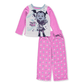 Pijama para niña de Vampirina, piezas con pantalón camiseta manga larga, talla: