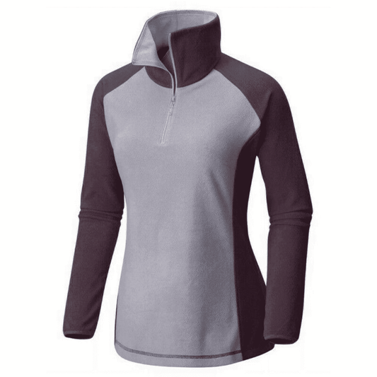 Sudadera Columbia, color lila con morado (Arctic Air Fleece 1/2 zip)