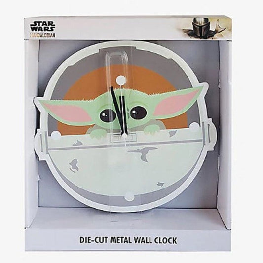 Reloj de pared inspiradado en Star Wars Mandalorian, Child