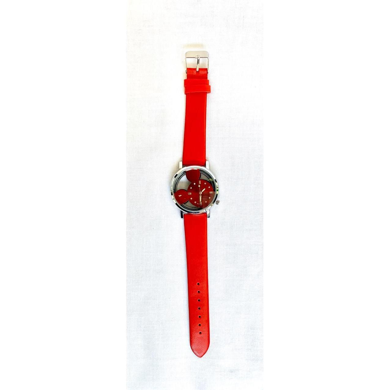 Reloj de Mickey, color rojo. - The Gift Shop Costa Rica