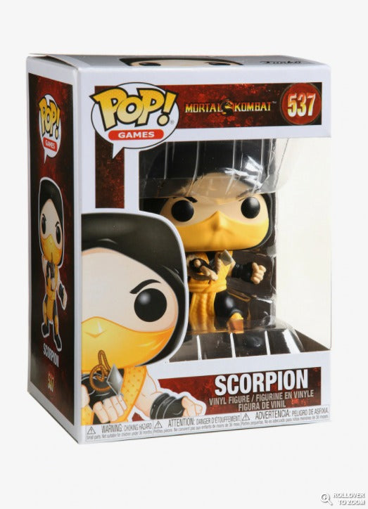 Funko - 537, Mortal Kombat - Scorpion