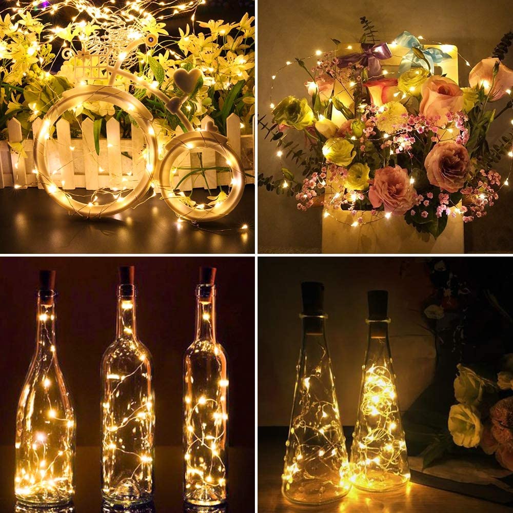 Iluminación LED con corcho para botellas - The Gift Shop Costa Rica