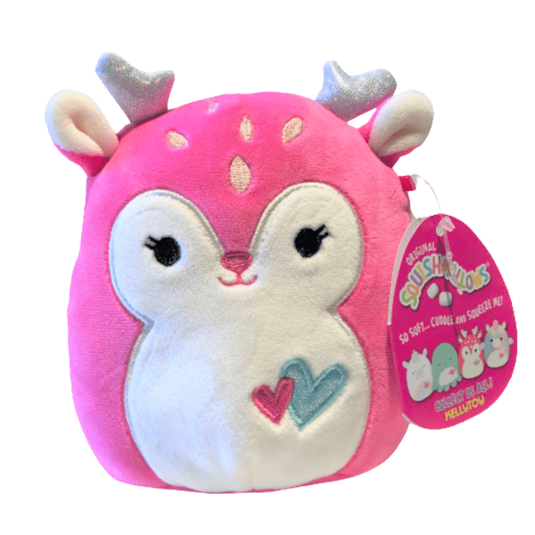 Squishmallows Duches Venado Rosado Pequeño